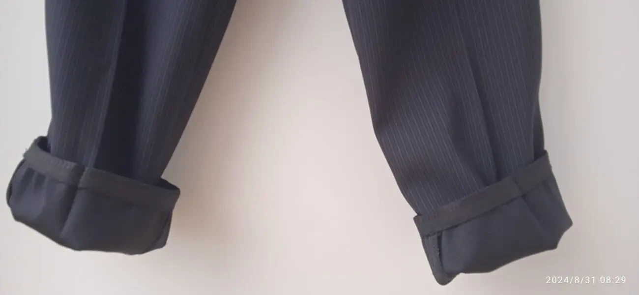 Брючки шкільні на хлопчика 7-8 років 5