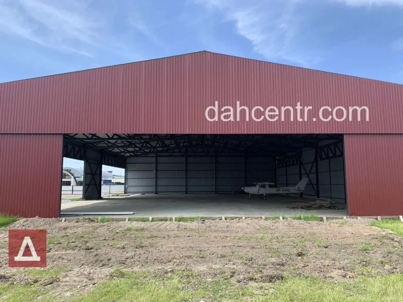 Холодна будівля 15х54х6 з профнастилу під замовлення 3