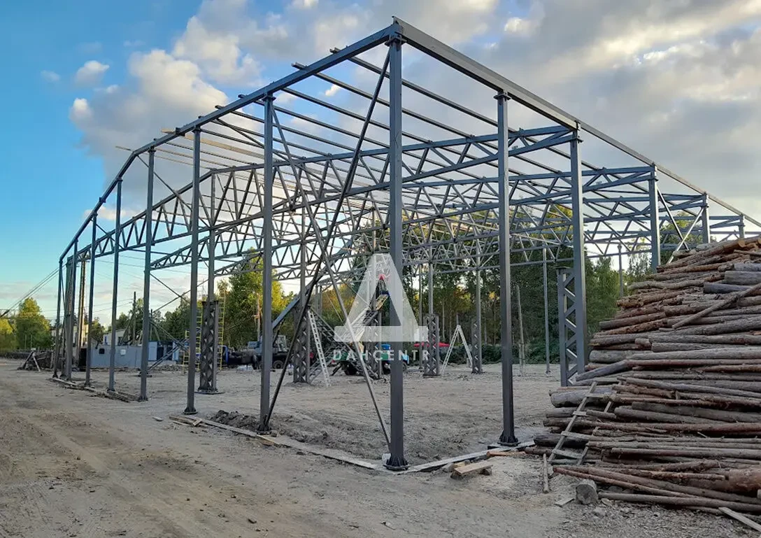 Каркас ангару 18х24х4 для будівництва промислових будівель