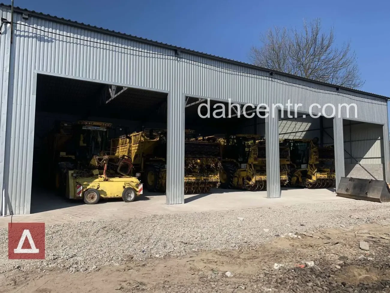 Холодна будівля 12х42х5 з профнастилу під замовлення 2