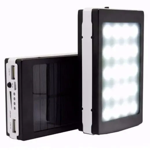 Зарядний пристрій УМБ Power Bank 90000mAh із сонячною панеллю, 20LED 4