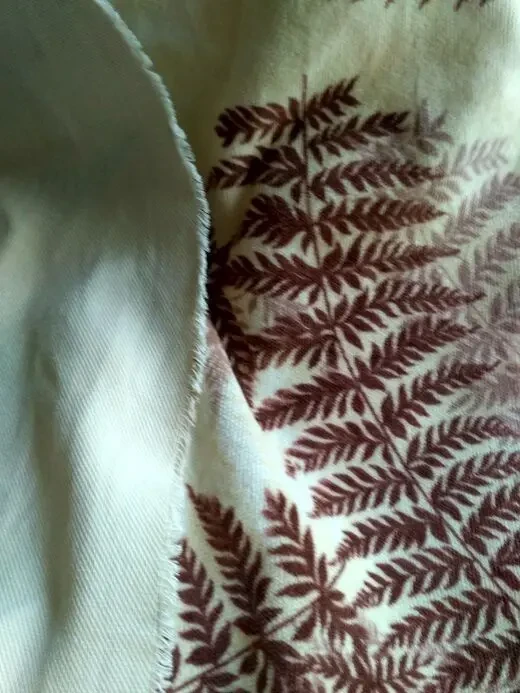 Текстиль натуральная ткань плюш 7