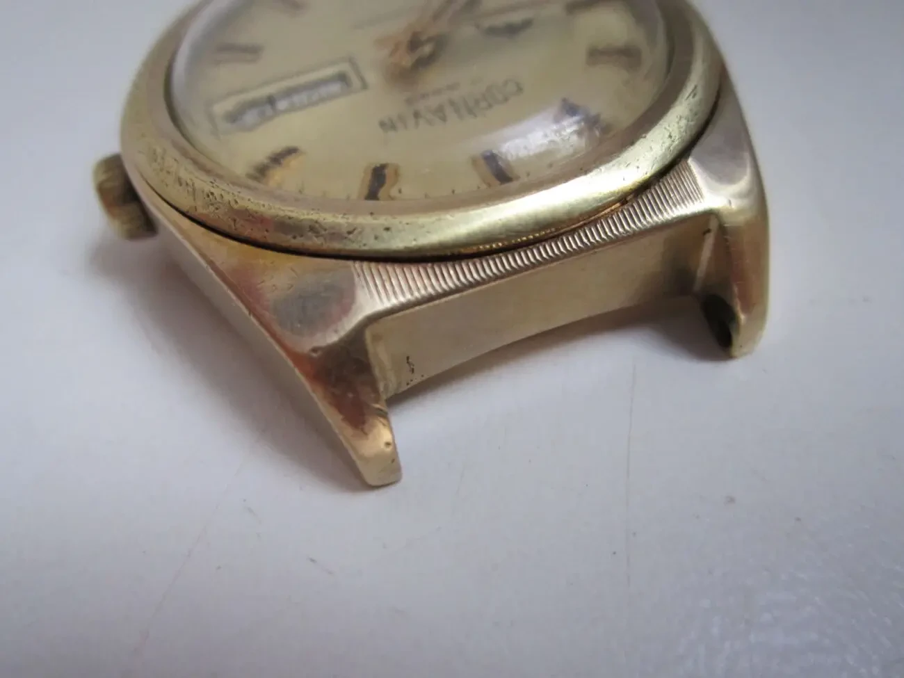 Часы мужские CORNAVIN 22k.G.Plated. Made in USSR. На ходу. Механика 2