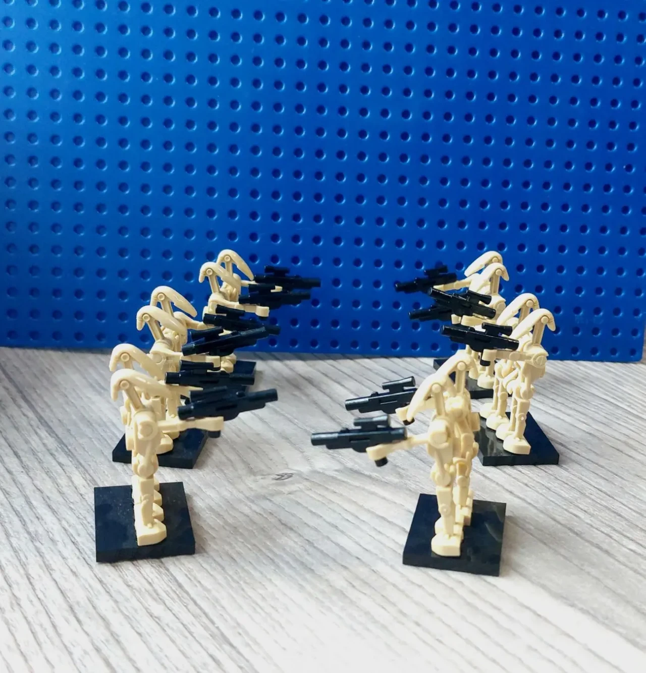 Lego star wars Лего Звёздные Войны минифигурки дроидов Боевой дроид В1 7