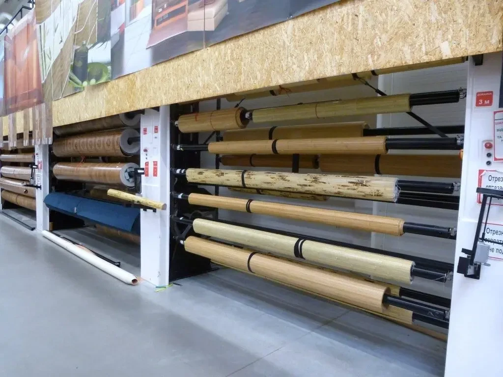 Стеллажи для рулонов.Патерностеры.Торговое оборудование. 2