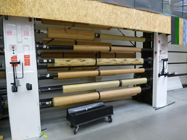 Стеллажи для рулонов.Патерностеры.Торговое оборудование. 6