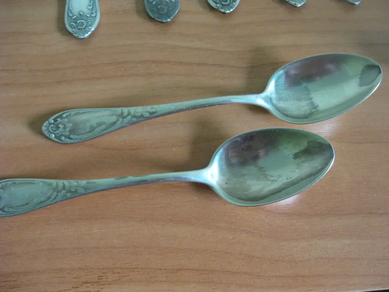 Ложки мельхіорові, різні, доукомплектація 4