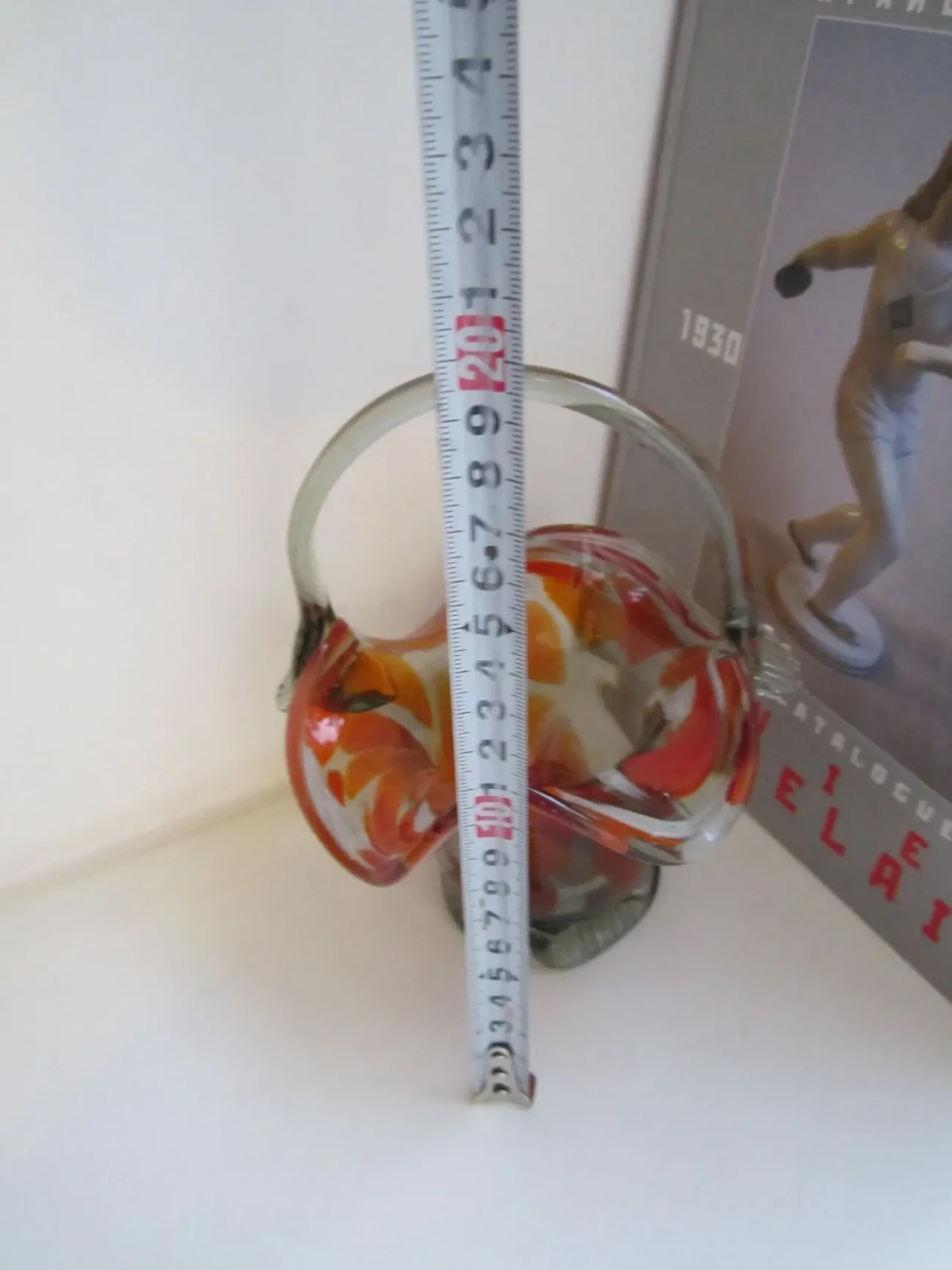 Ваза-конфетница. Цветное стекло. СССР 3