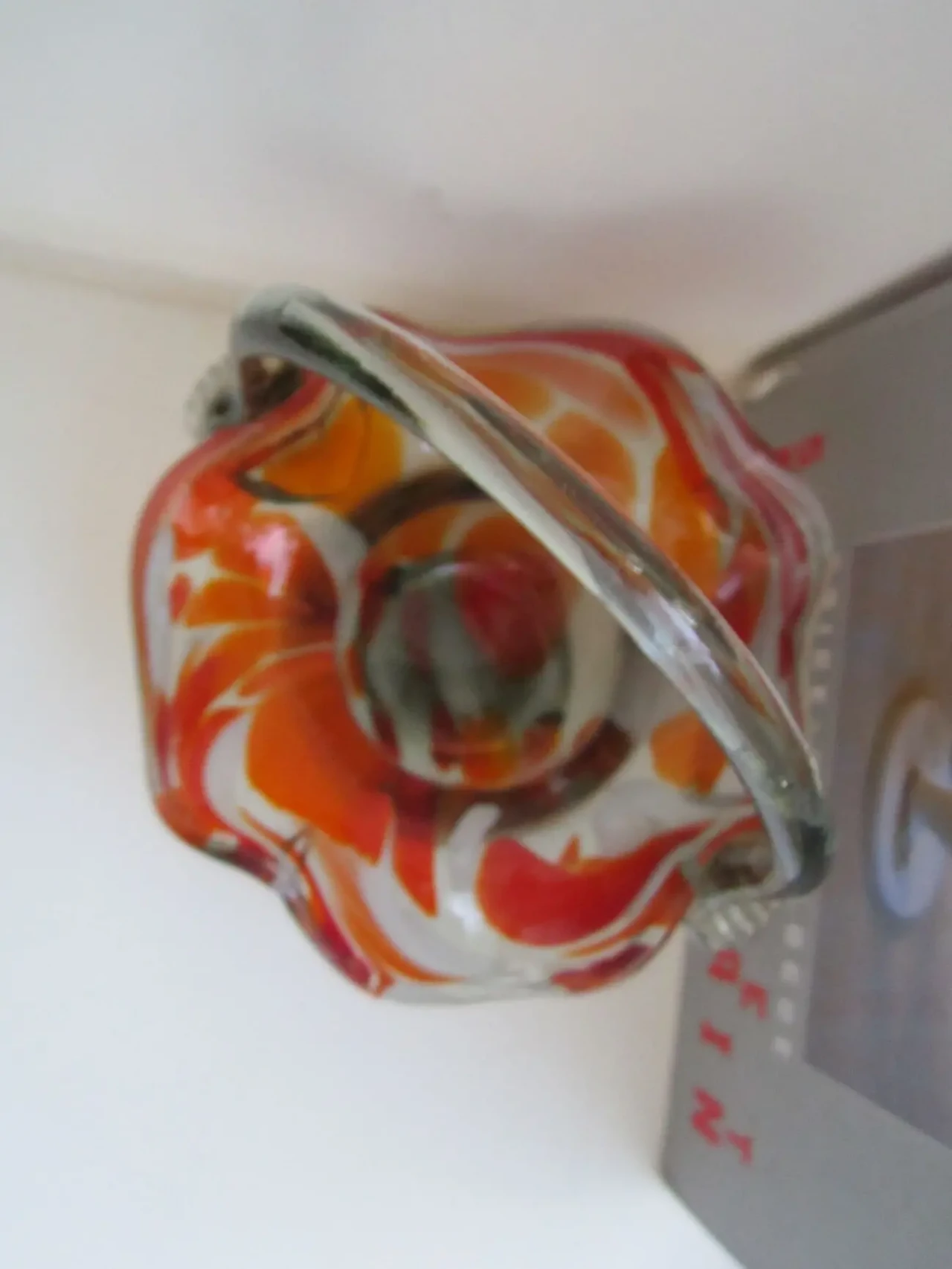 Ваза-конфетница. Цветное стекло. СССР 5