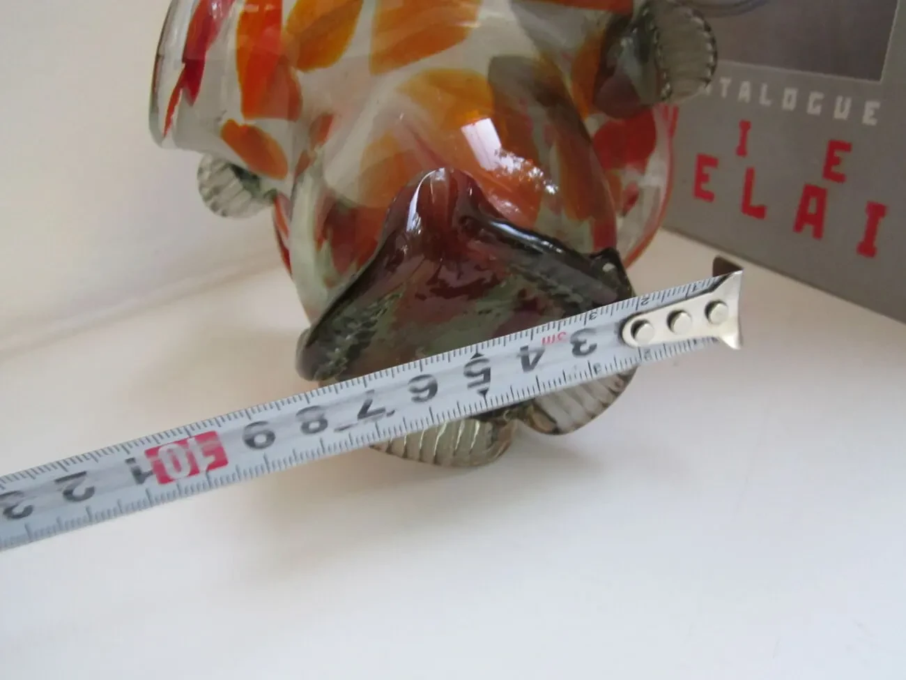 Ваза-конфетница. Цветное стекло. СССР 7