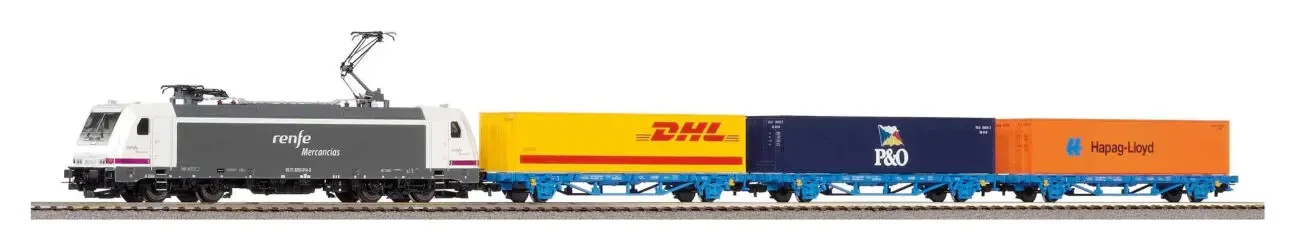 Залізниця Рiko (Піко) 96900 Вантажний поїзд-контейнеровоз