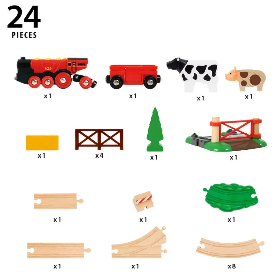 Дерев'яна залізниця Brio (Бріо) 36029 Сільська місцевість 6