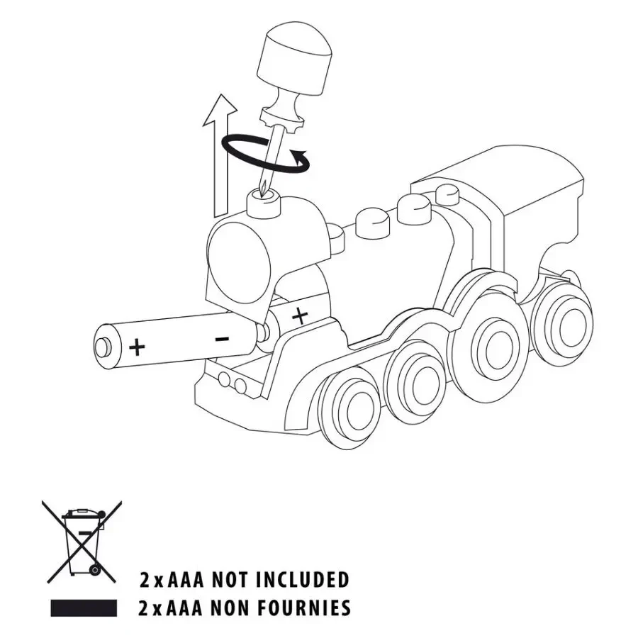 Дерев'яна залізниця Brio (Бріо) 36029 Сільська місцевість 7