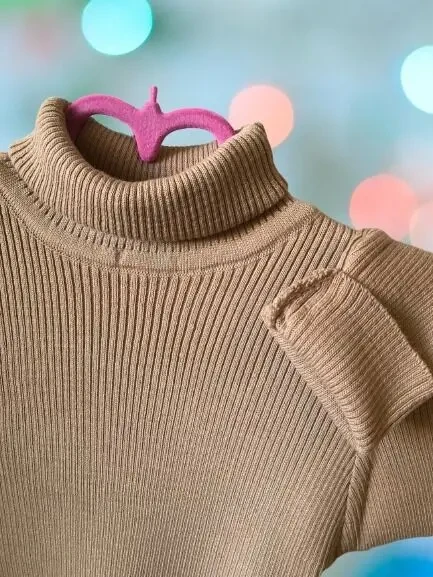 Гольф жіночий класичний бежевий новий, Туреччина 4