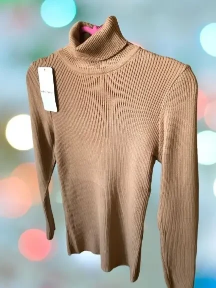 Гольф жіночий класичний бежевий новий, Туреччина