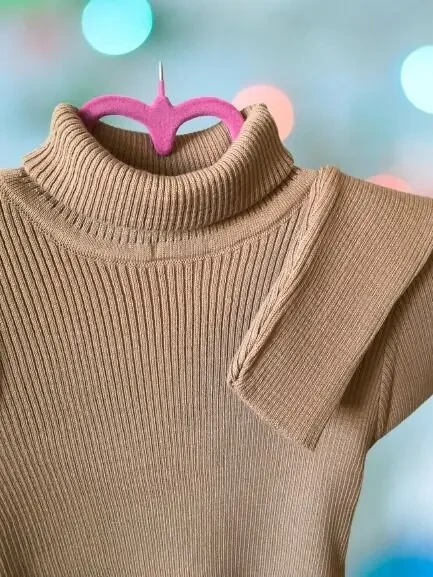 Гольф жіночий класичний бежевий новий, Туреччина 5