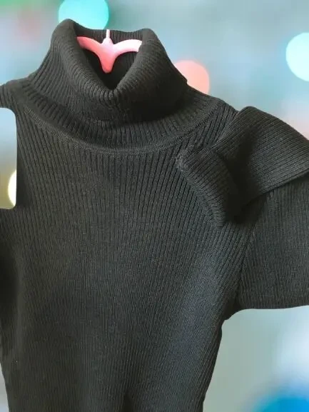 Гольф жіночий класичний чорний новий, Туреччина 6