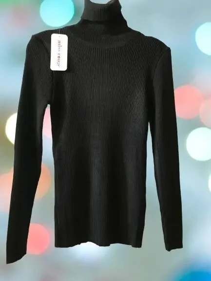 Гольф жіночий класичний чорний новий, Туреччина 2