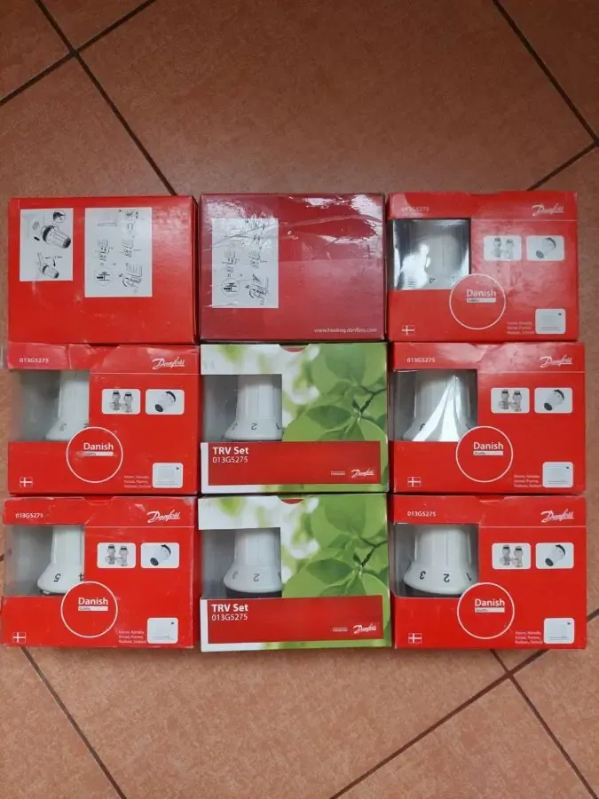 Термоголовки Данфосс (Данія) 9