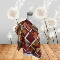 Rosa Parks Атласный красивый большой платок шов роуль Турция