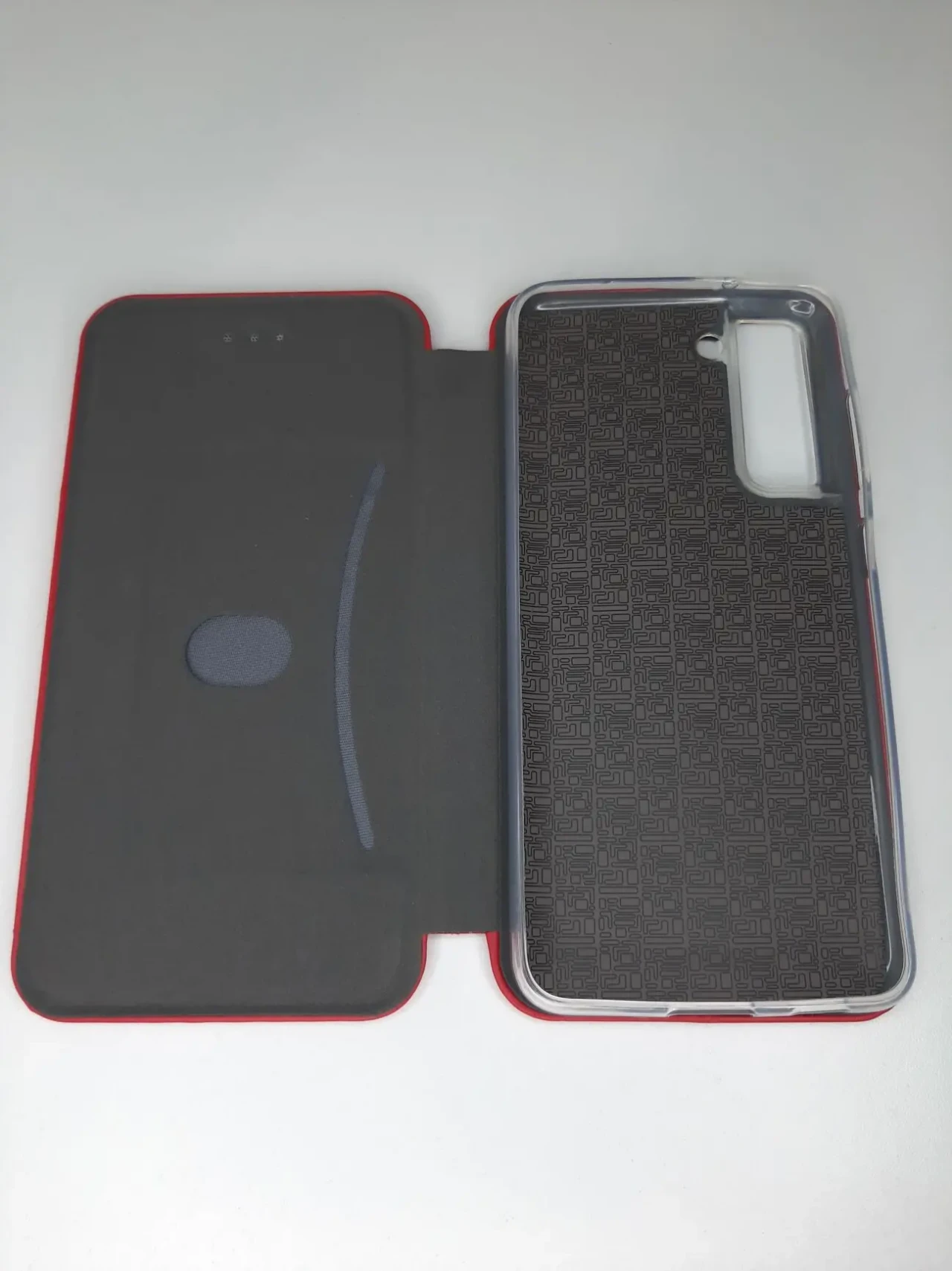 Чохол-книжка Samsung S21 FE червона красная книжка 2