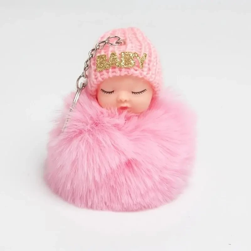 Класний пухнастий, миленький брелок. 5