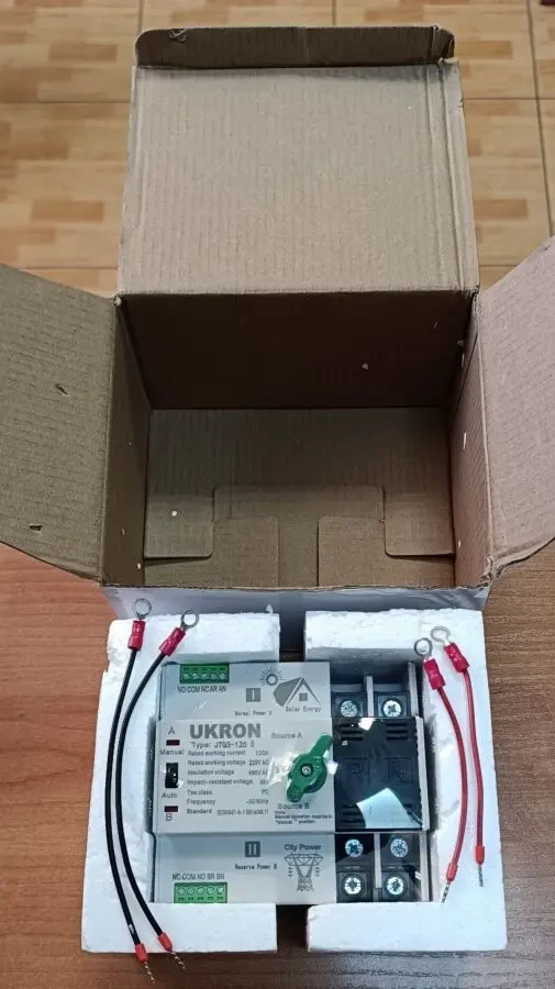 Автомат введення резерву АВР 220 V 100 A 2