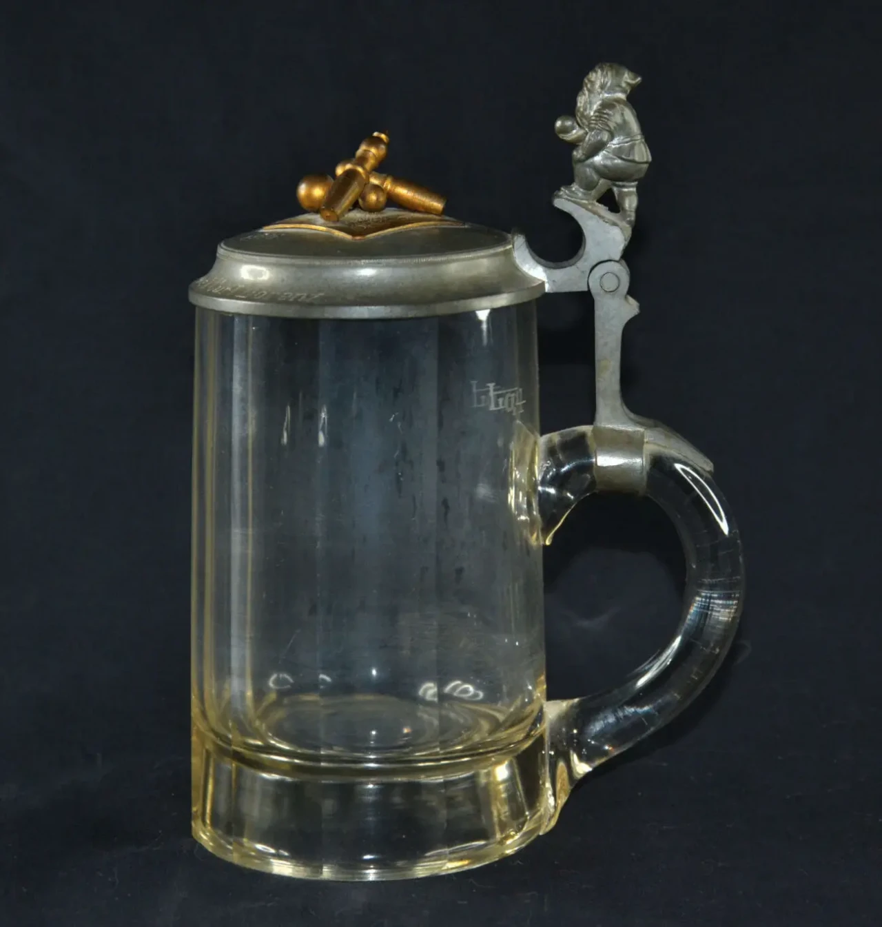 Наградной пивной бокал 1906 год