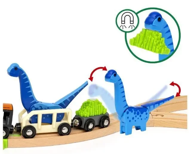 Дерев'яна залізниця Brio (Бріо) 36104 Парк динозаврів 5