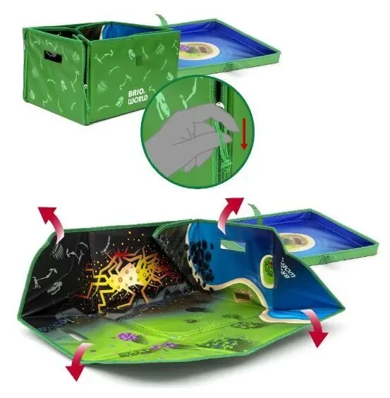 Дерев'яна залізниця Brio (Бріо) 36104 Парк динозаврів 3