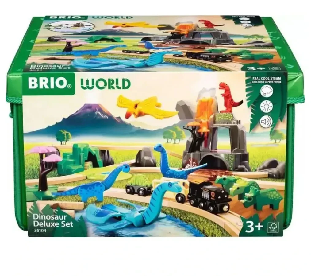 Дерев'яна залізниця Brio (Бріо) 36104 Парк динозаврів 9