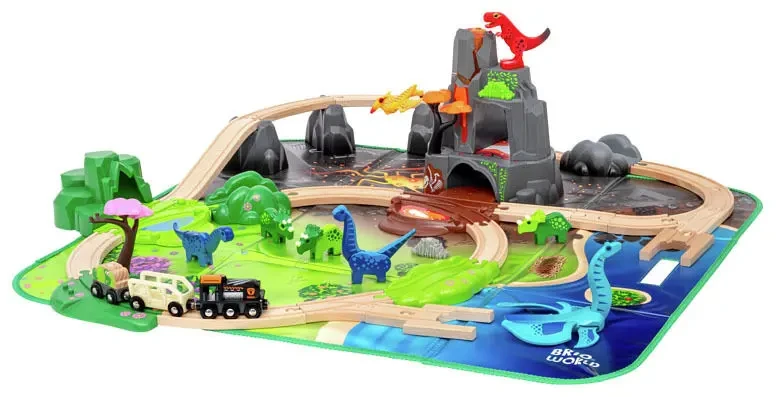 Дерев'яна залізниця Brio (Бріо) 36104 Парк динозаврів