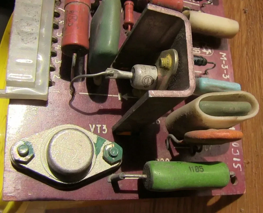 Модуль на телевизор на Телевизор ссср M-3-3 (КУ221Г, КТ837Т) 7