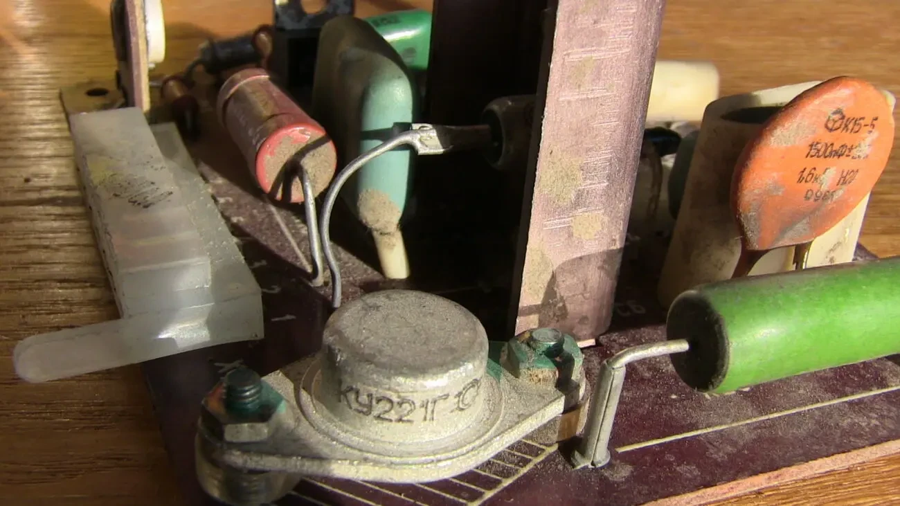 Модуль на телевизор на Телевизор ссср M-3-3 (КУ221Г, КТ837Т) 8