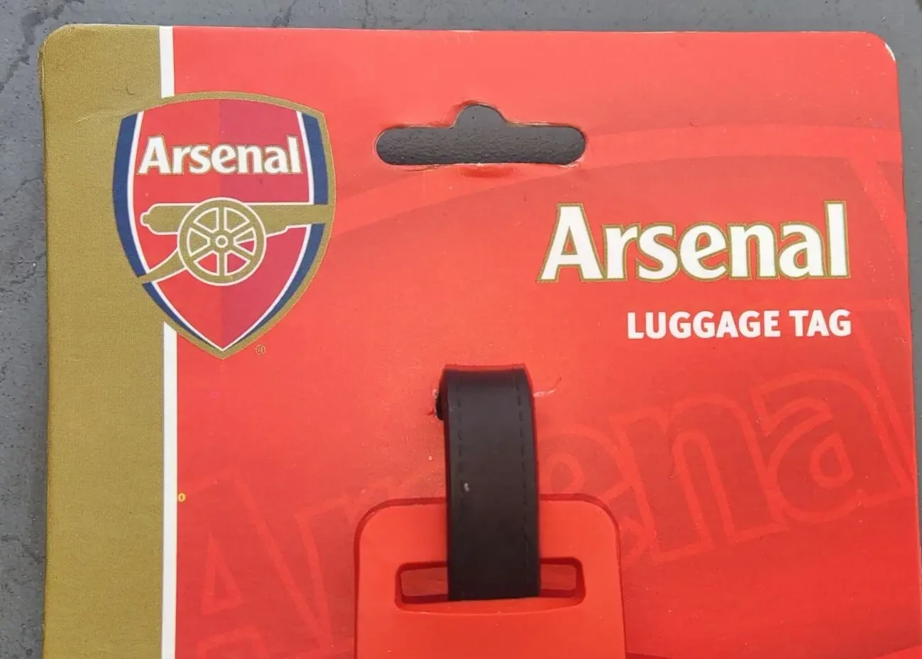 Силиконовая багажная бирка для фанатов Fc Arsenal London 4