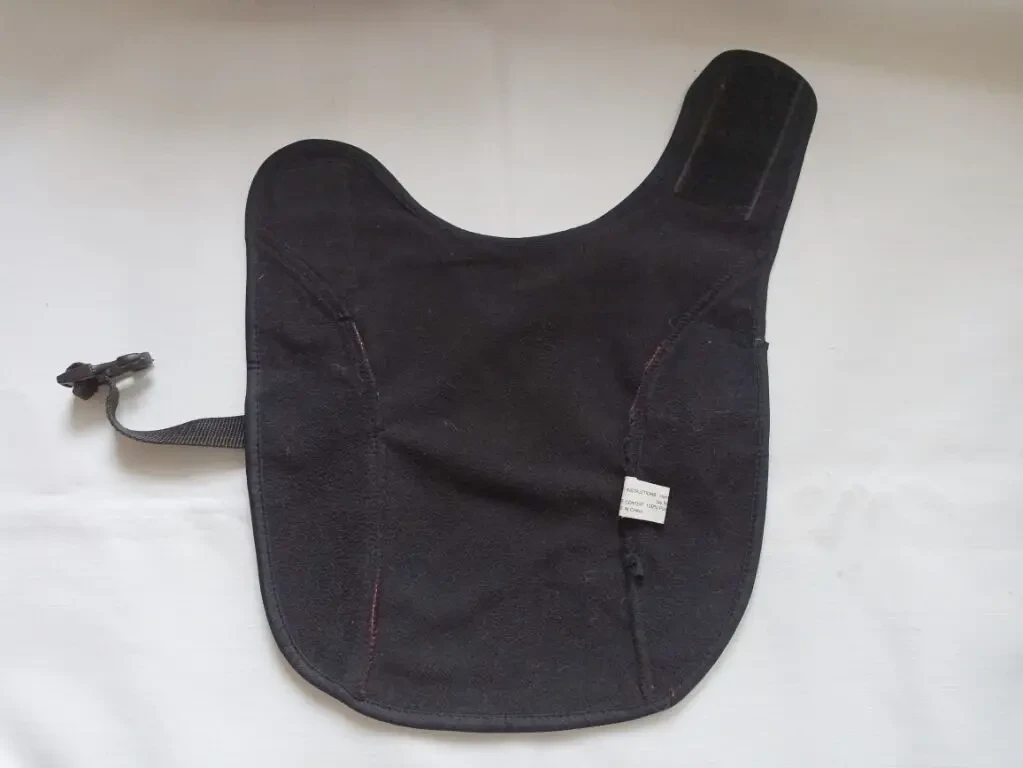 Теплая накидка собачья на флисе со светоотражающим 2