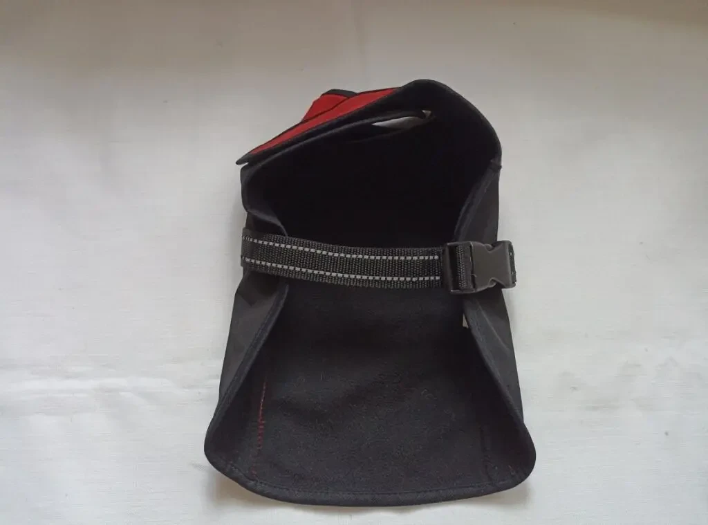 Теплая накидка собачья на флисе со светоотражающим 8