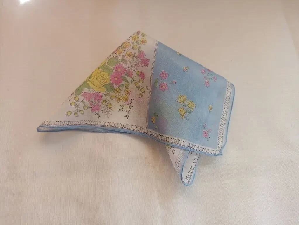 Женский 1 -л3 красивый носовой платок женский в цветочный принт 3