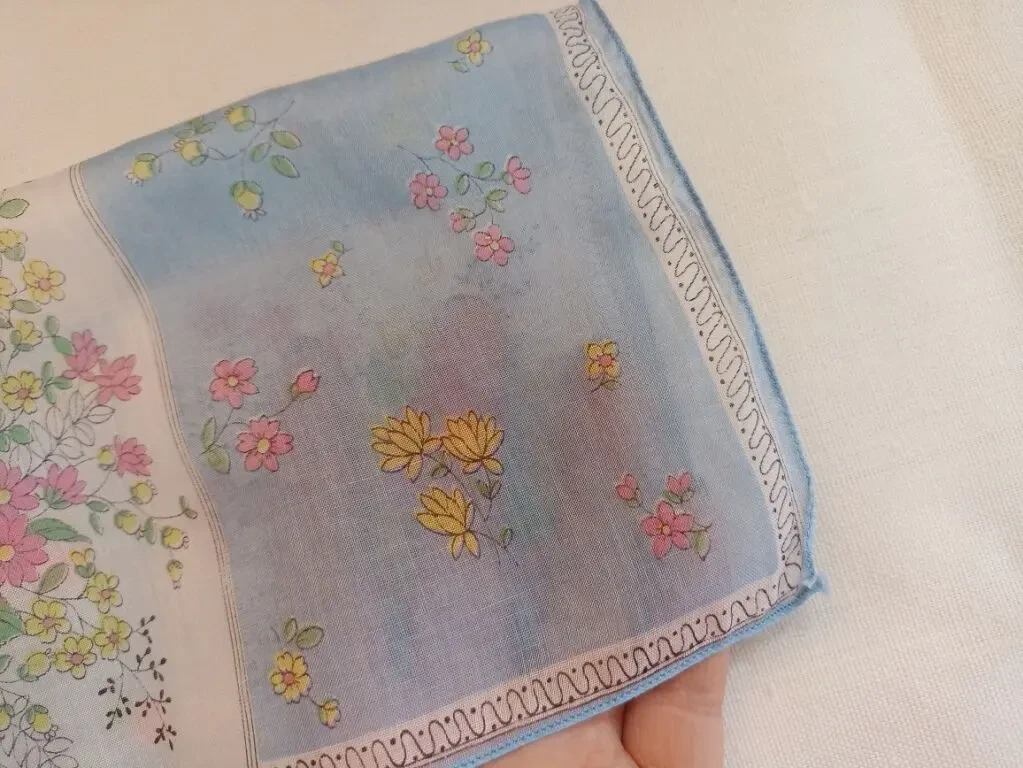 Женский 1 -л3 красивый носовой платок женский в цветочный принт 6