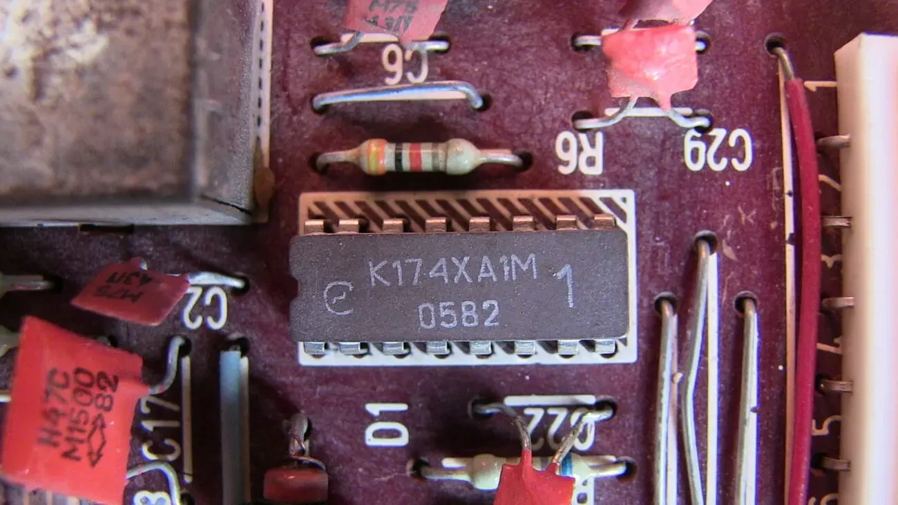 Модуль на телевизор ссср УМ2-2-1 (К174ХА1М) 3