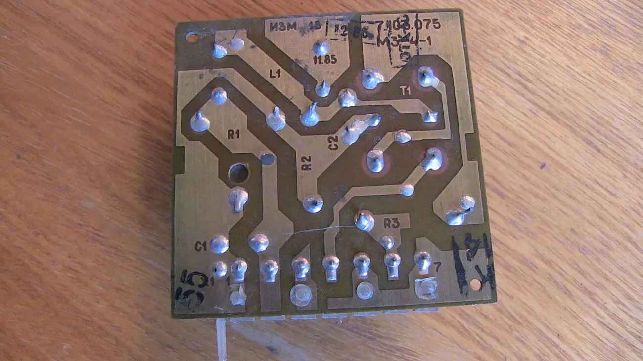 Модуль на телевизор ссср М3-4-1 2