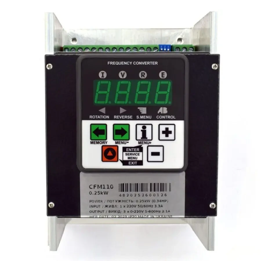 Частотнік. Перетворювач частоти. 2