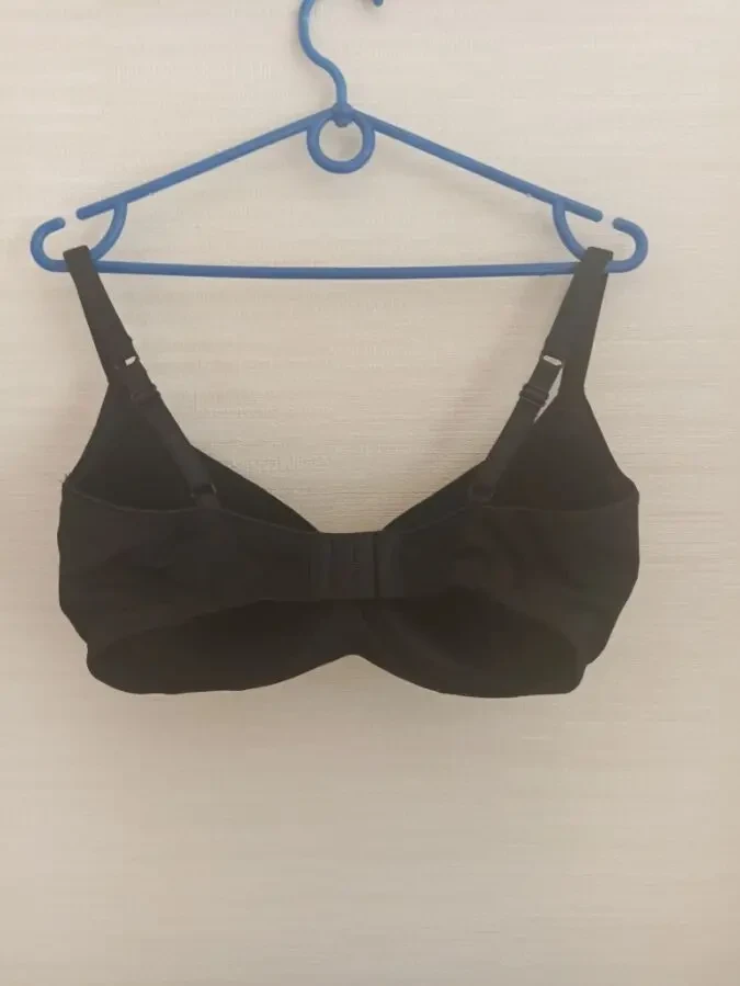 Biaggini 75D Бюстгальтер поролон косточка черный 5