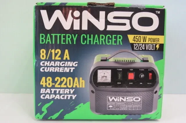 Зарядное устройство для АКБ Winso 12/24V, 20А 139500.Новый 2