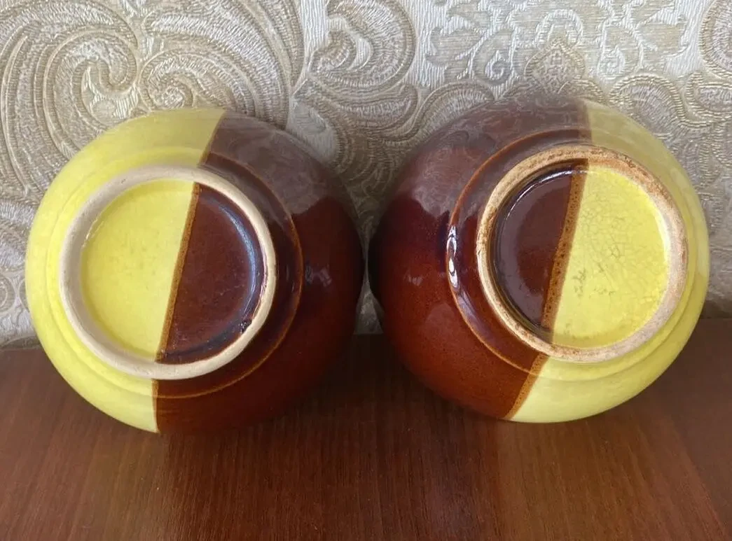 Пара пиал День и Ночь 12 см керамика 8