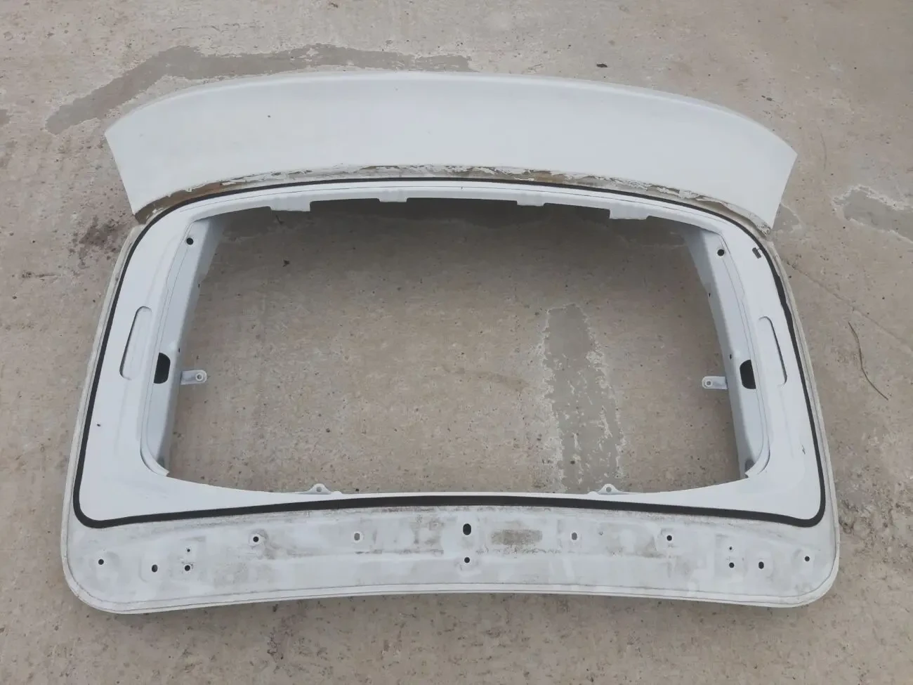 BMW X4 G02 Крышка багажника 41007486250 7