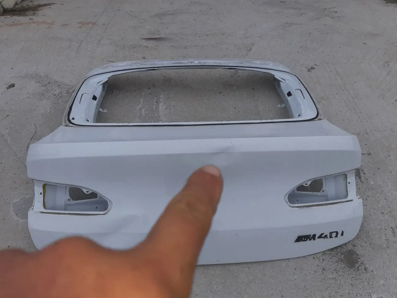 BMW X4 G02 Крышка багажника 41007486250 3