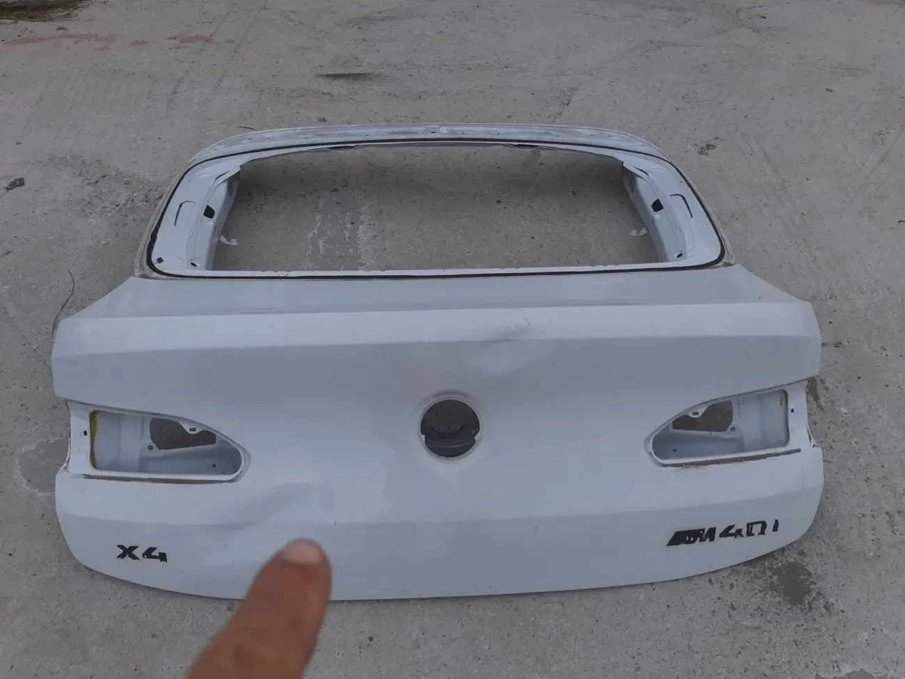BMW X4 G02 Крышка багажника 41007486250 2