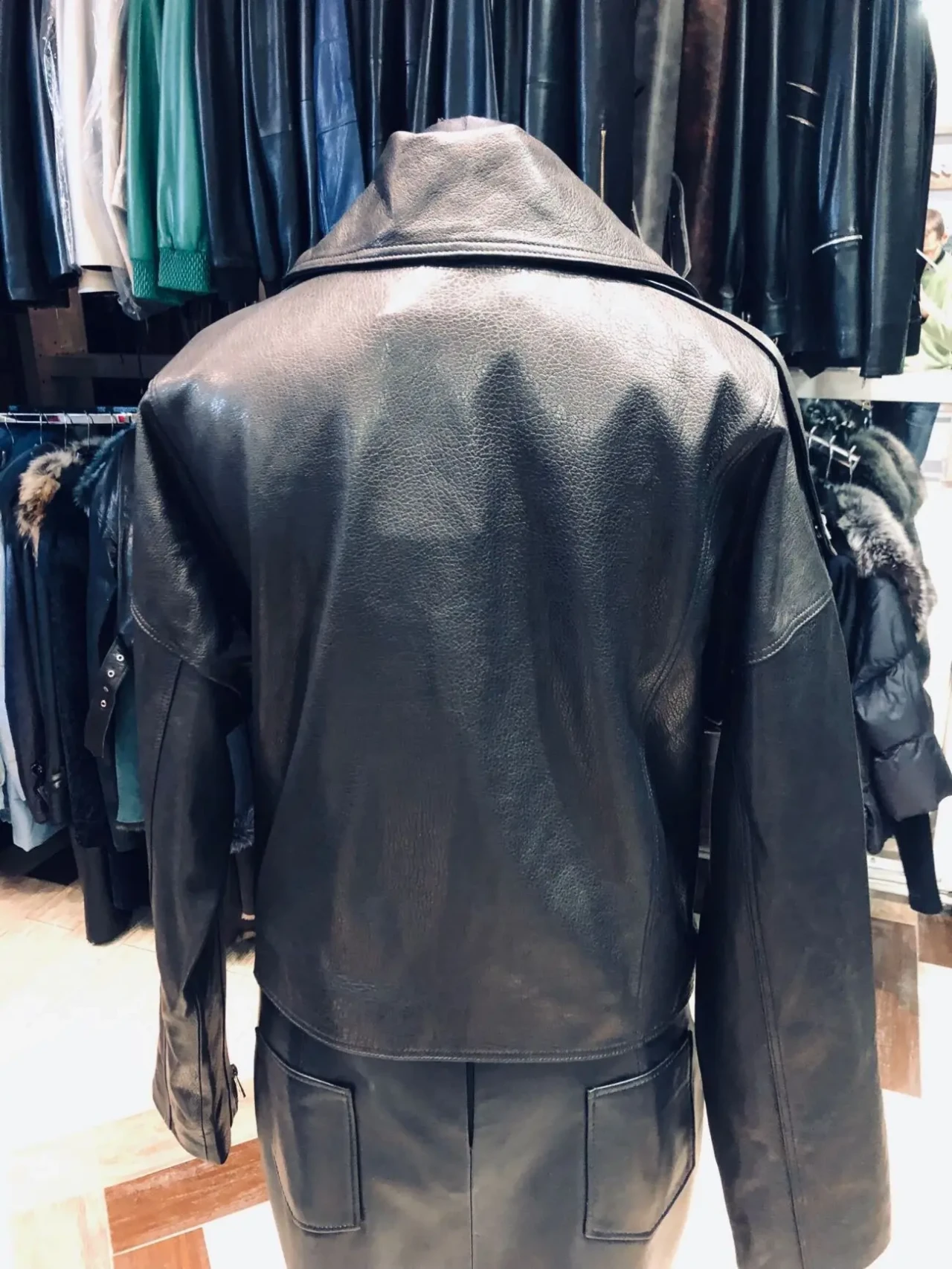 Косуха шкіряна джумбо 5