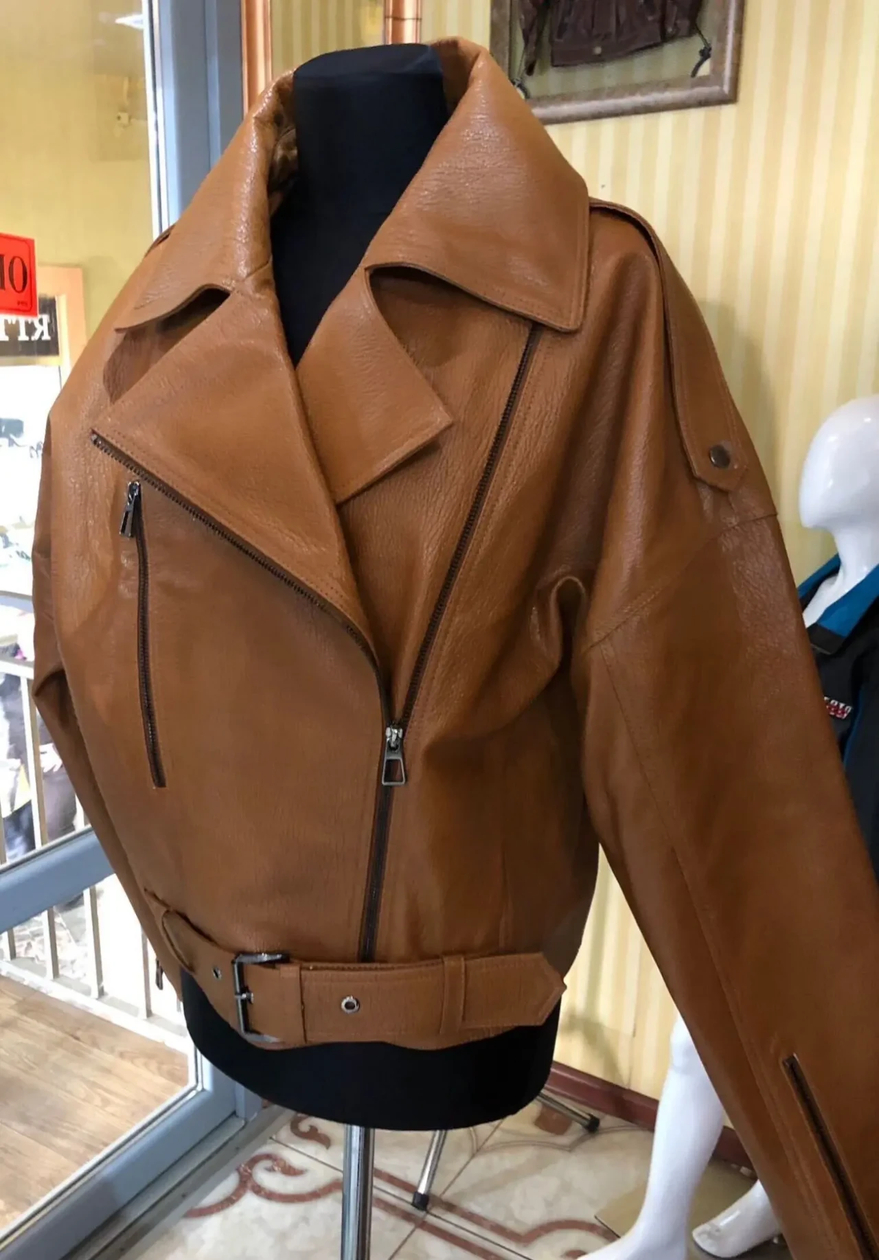 Косуха шкіряна джумбо 4